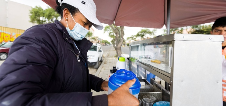 Ela Cecilia, la mujer que le pone sabor caribeño a Bosa gracias al apoyo de ‘Impulso Local’