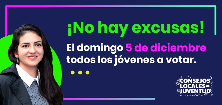 El domingo 5 de diciembre se espera la movilización mas grande de jóvenes asistiendo a las urnas que se haya visto en Bogotá.
