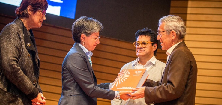 Bogotá recibió el legado de la Comisión de la Verdad