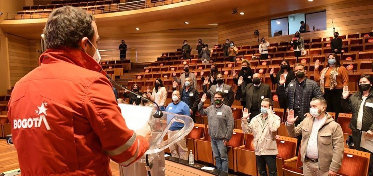 Bogotá sigue enriqueciendo su cultura: 23 extranjeros tomaron juramento para obtener la nacionalidad colombiana