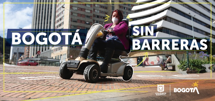 Ayúdanos a construir una Bogotá sin barreras para las personas con discapacidad
