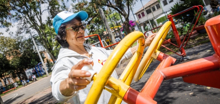 Con éxito se cumplieron las Olimpiadas de la Persona Mayor en Barrios Unidos