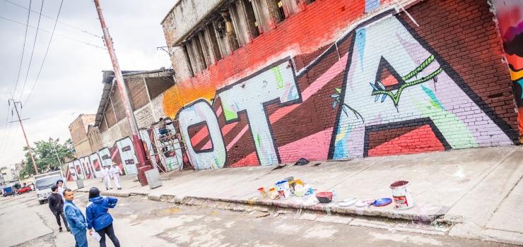 Con recuperación de la vía férrea de Los Mártires finalizó el mes del espacio público en Bogotá