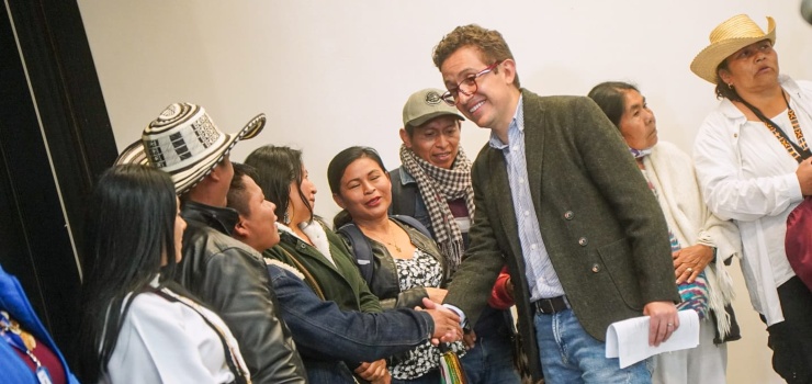 Distrito acuerda con comunidades indígenas su salida del Parque Nacional 