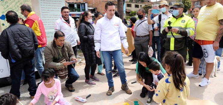 Distrito avanza en atención integral a familias afectadas por atentado en CAI de Arborizadora Alta