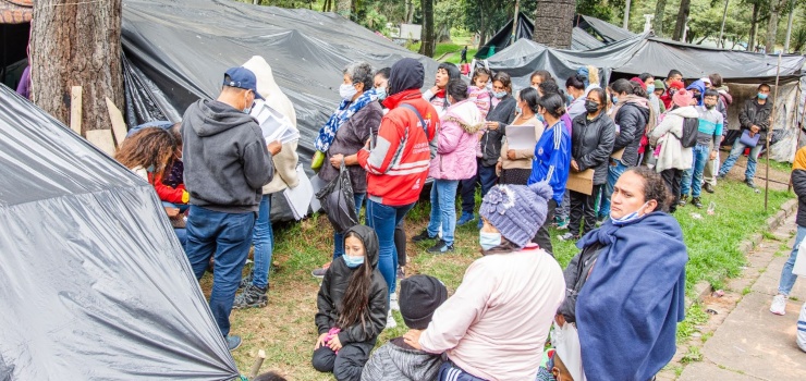 Distrito ha trasladado 110 indígenas Embera más del Parque Nacional a UPI de La Florida en los últimos días