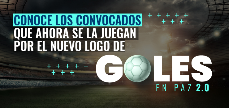 De 50 propuestas saldrá el nuevo logo del programa Goles en Paz 2.0