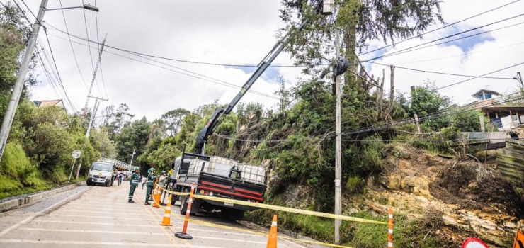 Desde las 2 de la tarde de este sábado se reabre el paso en la vía a La Calera, anunció Alcaldesa Mayor