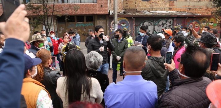 Jaime Flórez Murcia, nuevo alcalde local encargado de Ciudad Bolívar.