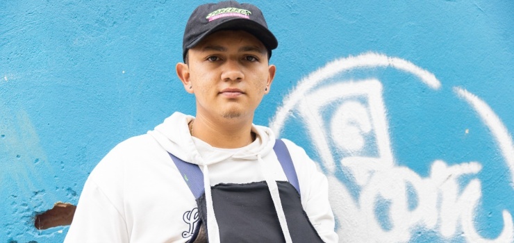 Johnatan, el ‘parcero’ al que ni un accidente detuvo sus sueños