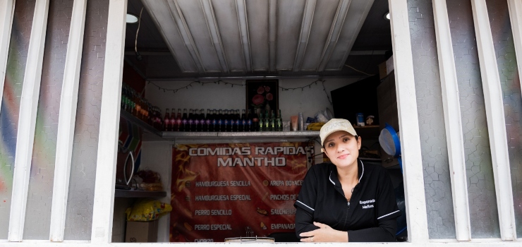 Leidy, la 'Parcera' universitaria que es emprendedora