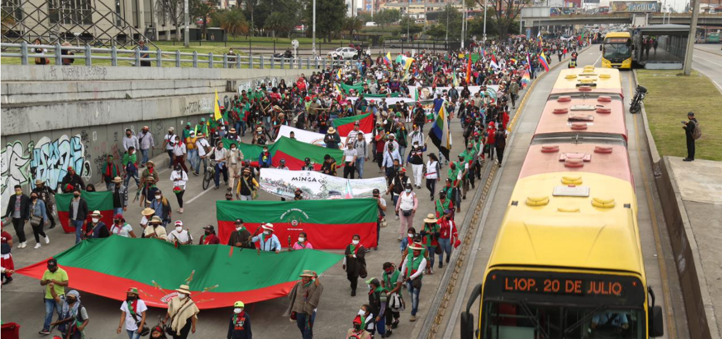 La Minga cumplió, se movilizó de manera pacífica y dio ejemplo de buen comportamiento