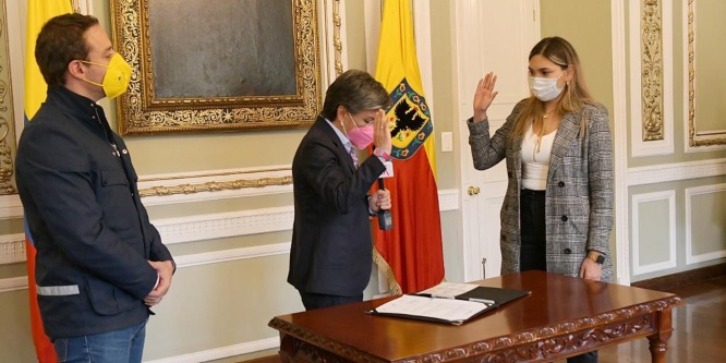 Mónica Alejandra Díaz, nueva alcaldesa local de Antonio Nariño