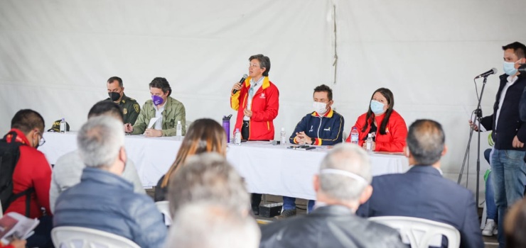 “Muchas gracias Kennedy, ¡pasaron los dos años más dolorosos, y ahora vienen dos años gozosos!”: alcaldesa Claudia López