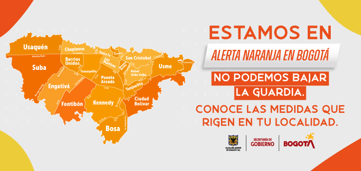 Medidas que rigen en las localidades para disminuir la velocidad de contagio de Covid-19 