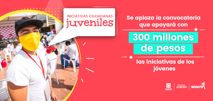 Se aplaza la convocatoria con la que apoyaremos las iniciativas de los jóvenes 