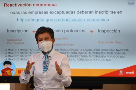 Bogotá empieza una nueva etapa de cuidado para enfrentar el COVID