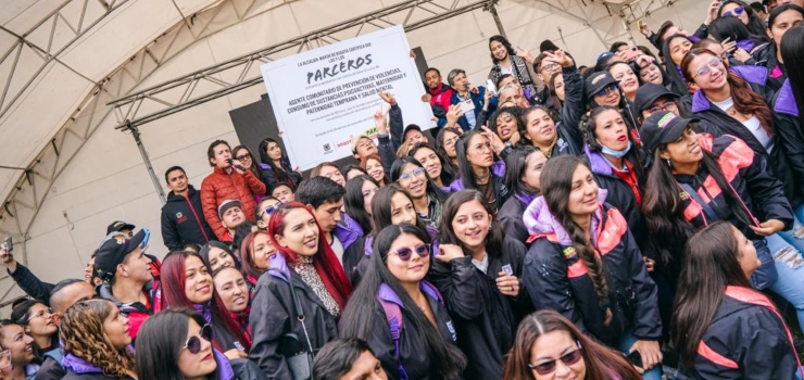 “Parceros es mucho más que una apuesta por el futuro de Bogotá: es una inversión en ustedes que son el presente”: Alcaldesa Claudia López