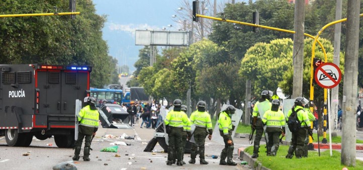 Balance del inicio de la cuarentena y del tercer día de protestas, en el marco del Paro Nacional 