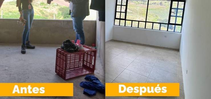 Comienza la entrega de 30 viviendas remodeladas en zona rural de Ciudad Bolívar