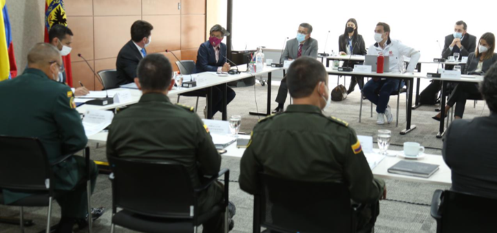 Alcaldía de Bogotá y Gobierno Nacional acuerdan acciones para garantizar la seguridad en la capital