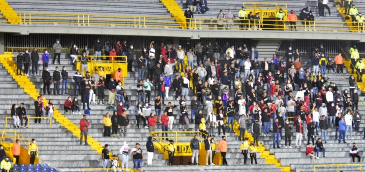 Sanciones para hinchas de Nacional que ingresaron a El Campin violando las medidas exigidas