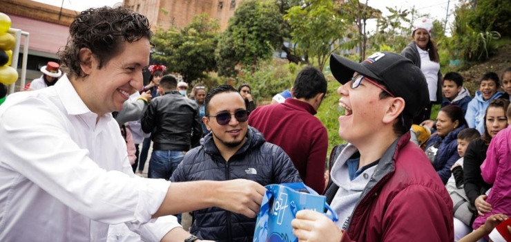 Secretaría de Gobierno celebró la Navidad con niños, niñas y adolescentes con discapacidad de Ciudad Bolívar
