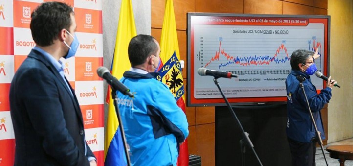 Alcaldesa Mayor pide a Policía que suspenda el uso de balas de goma para dispersar manifestaciones