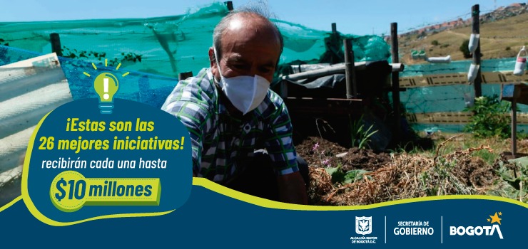 Estas 26 Iniciativas Ciudadanas recibirán hasta 10 millones de pesos cada una  