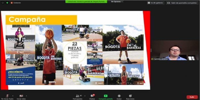 800 ciudadanos se han inscrito para participar en reformulación de la Política de discapacidad 