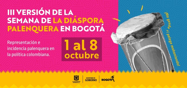 Desde este 1 de octubre inicia celebración de la III Semana Palenquera