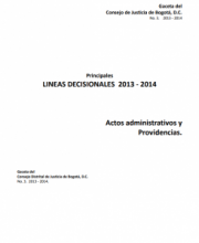 Gaceta No.3 del Consejo de Justicia 2013-2014