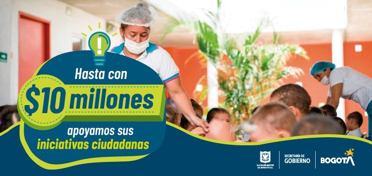 Se amplía la convocatoria de Iniciativas Ciudadanas que entrega $10 millones a los mejores proyectos