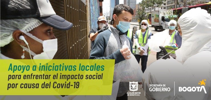 Secretaría de Gobierno apoyará iniciativas para mitigar el impacto social causado por el COVID-19