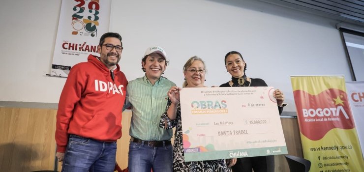 Chikaná “uno al lado del otro” 2023 fortalece y empodera a las organizaciones sociales de bogot