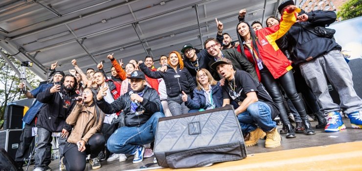 Colectivo Hip Hop y la administración firman pacto para el beneficio de esta comunidad en Bogotá