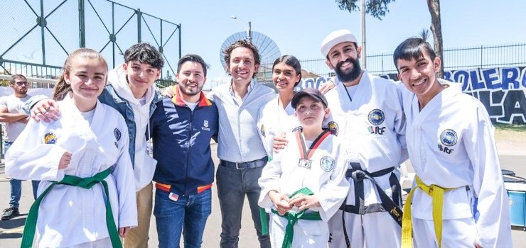 Con obras en parques y el lanzamiento de programas deportivos, Gobierno en tu barrio visitó Tunjuelito Con obras en parques y el lanzamiento de programas deportivos, Gobierno en tu barrio visitó Tunjuelito