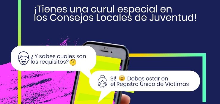 Publicación de resultados curules especiales consejos de juventud para víctimas del conflicto armado 