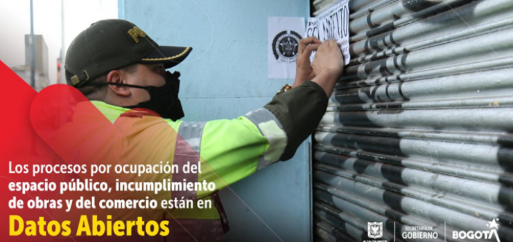 Las querellas en Bogotá ya están en el Portal de Datos Abiertos