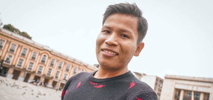 Dawilio Durán Ismare, el gobernador más joven de la historia del cabildo Wounaan Nonam