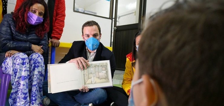 Distrito entregó jardín infantil nocturno y apoyo alimentario con la Tropa Social