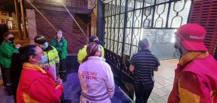 Distrito realiza operativos de control en establecimientos de la localidad de Barrios Unidos Distrito realiza operativos de control en establecimientos de la localidad de Barrios Unidos