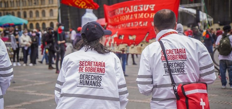 El Distrito actualizó el protocolo de movilizaciones para seguir garantizando el derecho a la protesta social y libre expresión