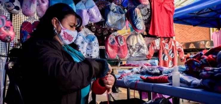 Feria de emprendedoras en Fontibón: mujeres que vieron en la adversidad una oportunidad