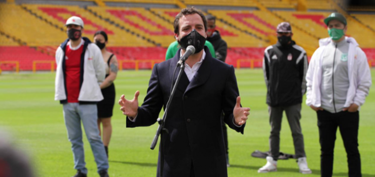 Durante la Alerta Roja, los estadios en Bogotá no serán prestados para el desarrollo de los torneos locales de fútbol.