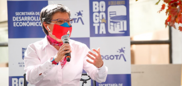 Alcaldesa, Claudia López, presenta Bogotá a Cielo Abierto