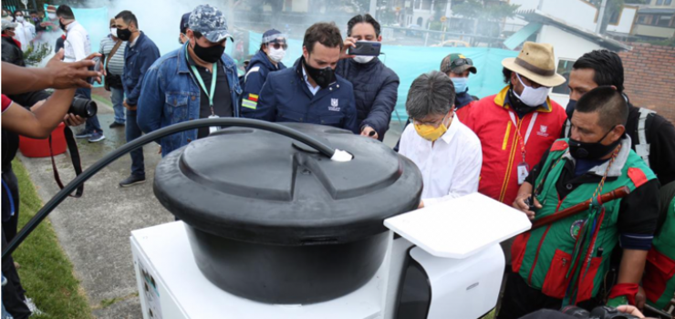 Bogotá tiene todo listo para garantizar la manifestación pacífica de la minga indígena