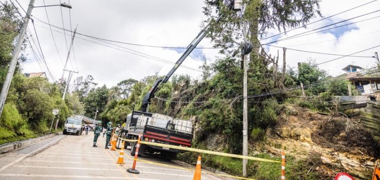Desde las 2 de la tarde de este sábado se reabre el paso en la vía a La Calera, anunció Alcaldesa Mayor