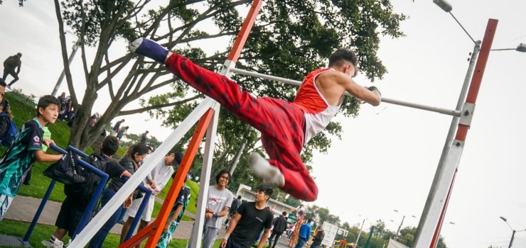 Iniciaron las ‘Paradas Deportivas’ en Bogotá, que beneficiarán más de 5 mil personas
