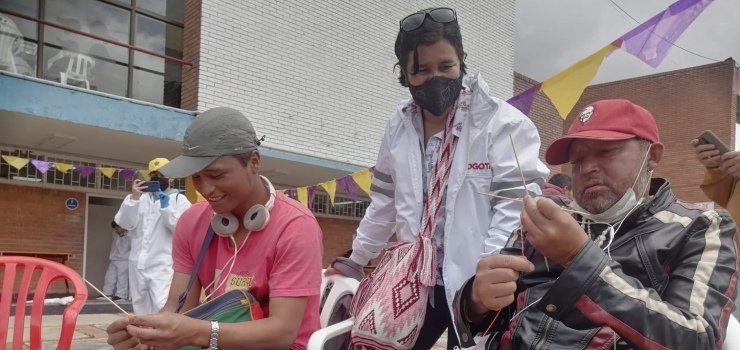 La líder promueve y defiende los Derechos Humanos en las localidades